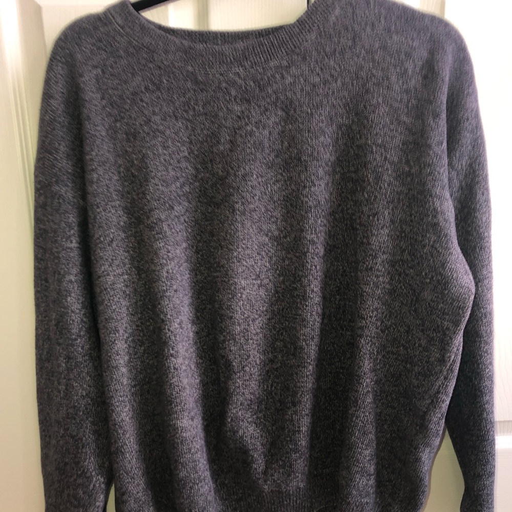 Gray sweater
